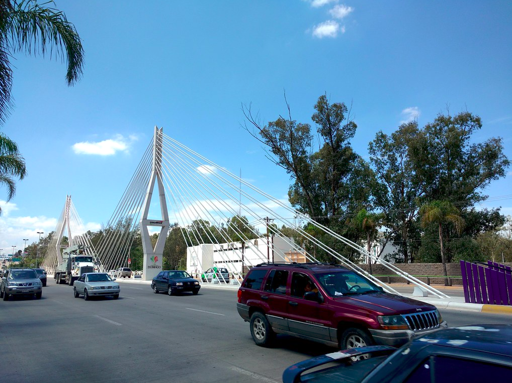 Réplica del Puente Baluarte. Réplica del Puente Baluarte.