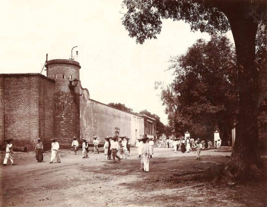 foto antigua de la Fábrica Textil de Bellavista foto antigua de la Fábrica Textil de Bellavista
