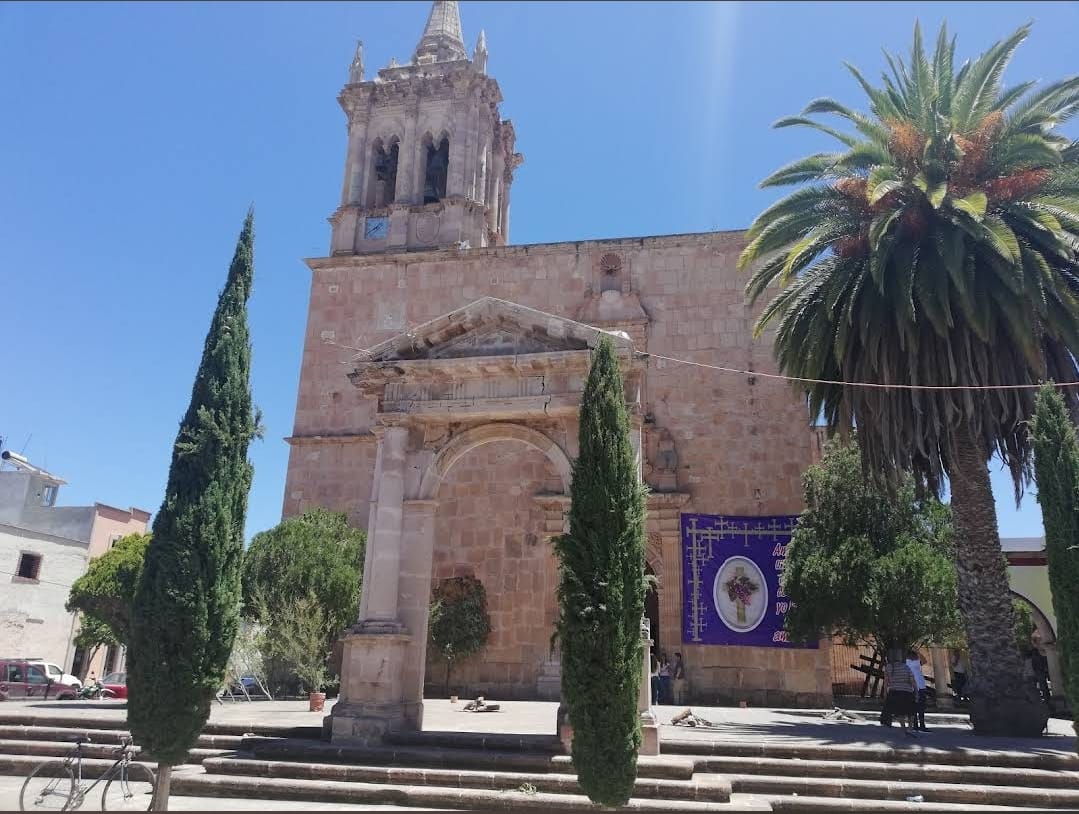 Parroquia de San Juan Bautista en Teul. Parroquia de San Juan Bautista en Teul.