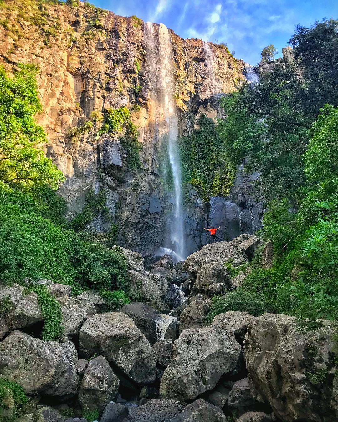 Cascada El salto del águila