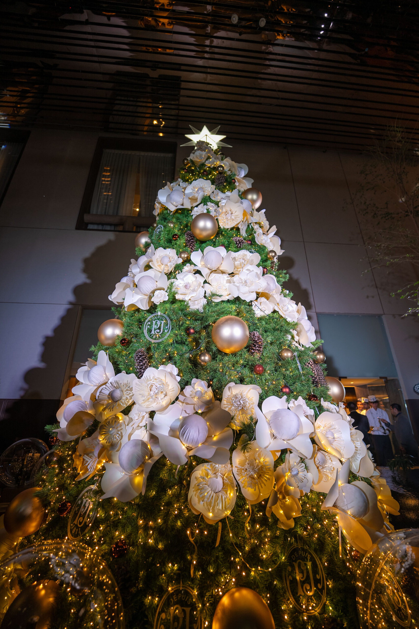 Árbol de Navidad del hotel JW Marriott de Polanco