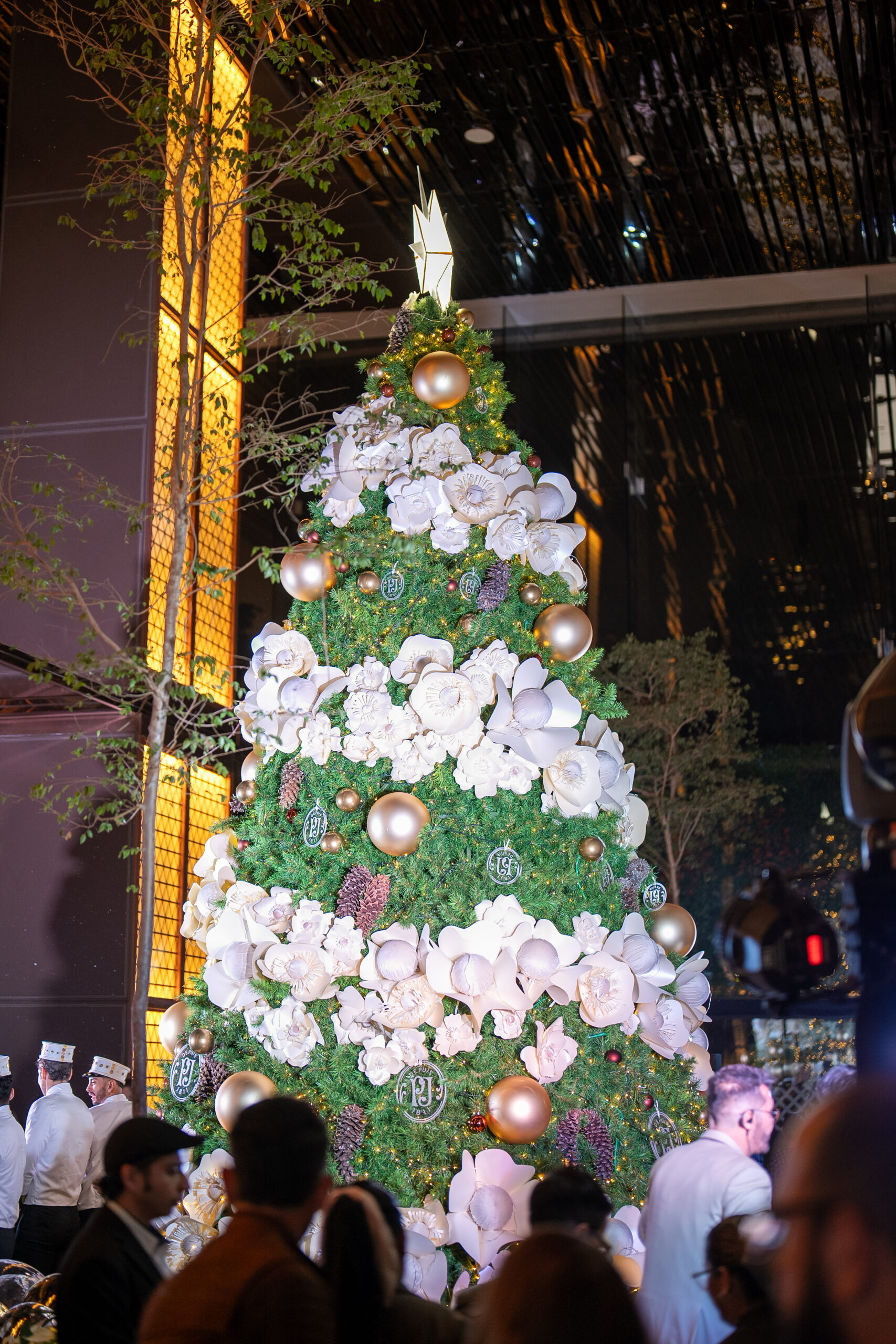Árbol de Navidad del hotel JW Marriott de Polanco