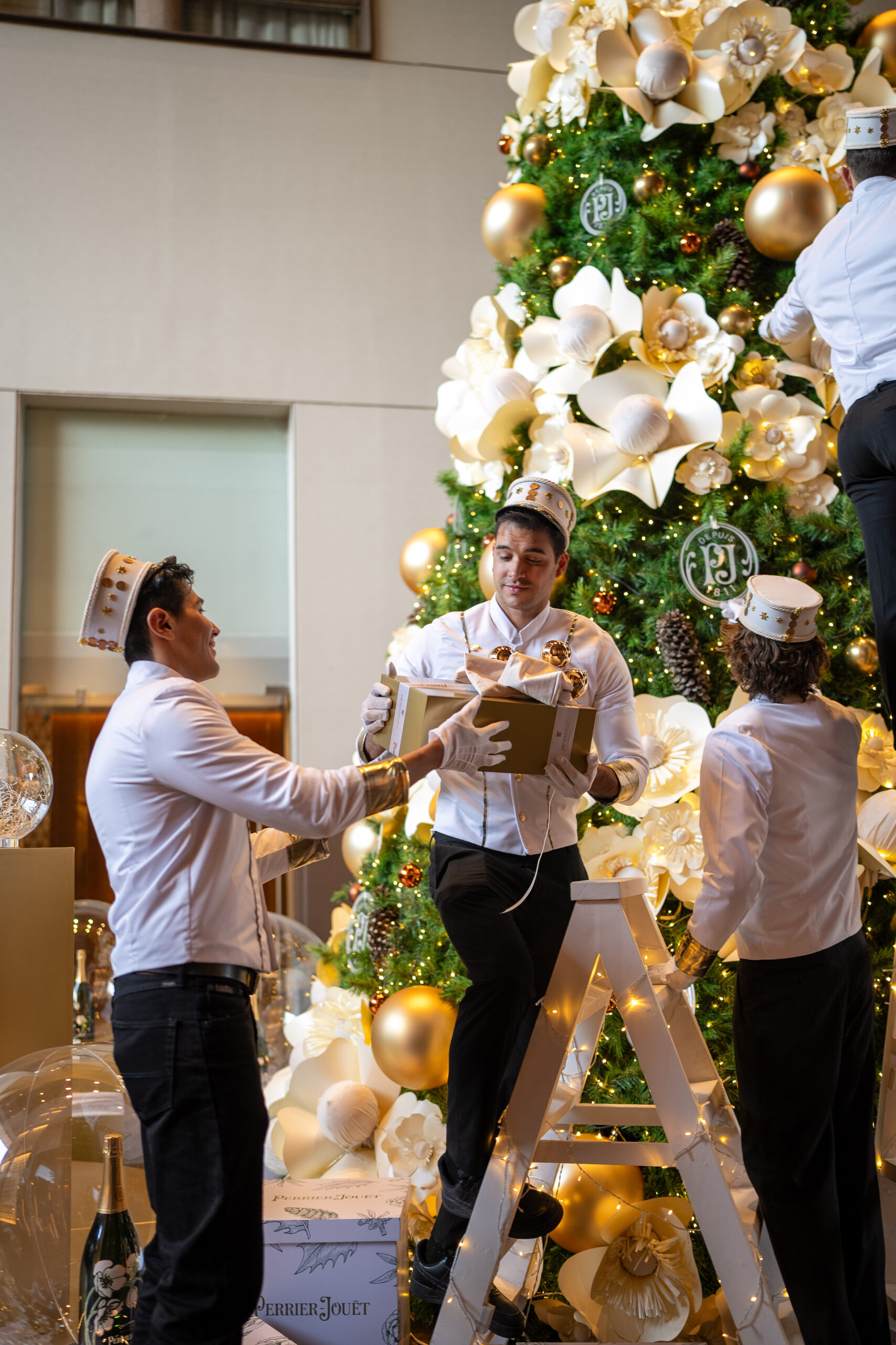 Árbol de Navidad del hotel JW Marriott de Polanco