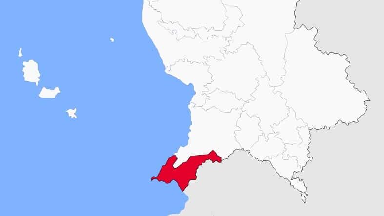 Mapa de Sayulita en el estado de Nayarit. Imagen tomada de internet